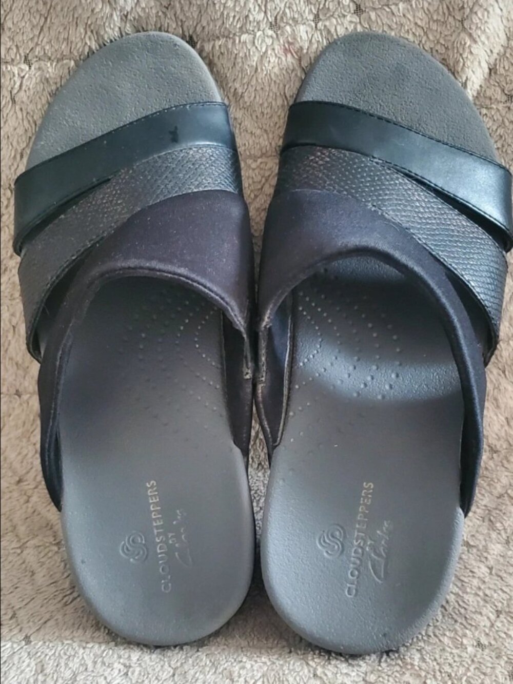 Clark's Cloudsteppers Brio Surf Sandals Women's Size 7